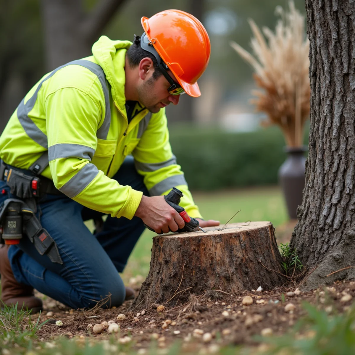 Certified arborist technique and preventative tree maintenance for Stump Grinding vs. Stump Removal: Which Does Your Yard Need?