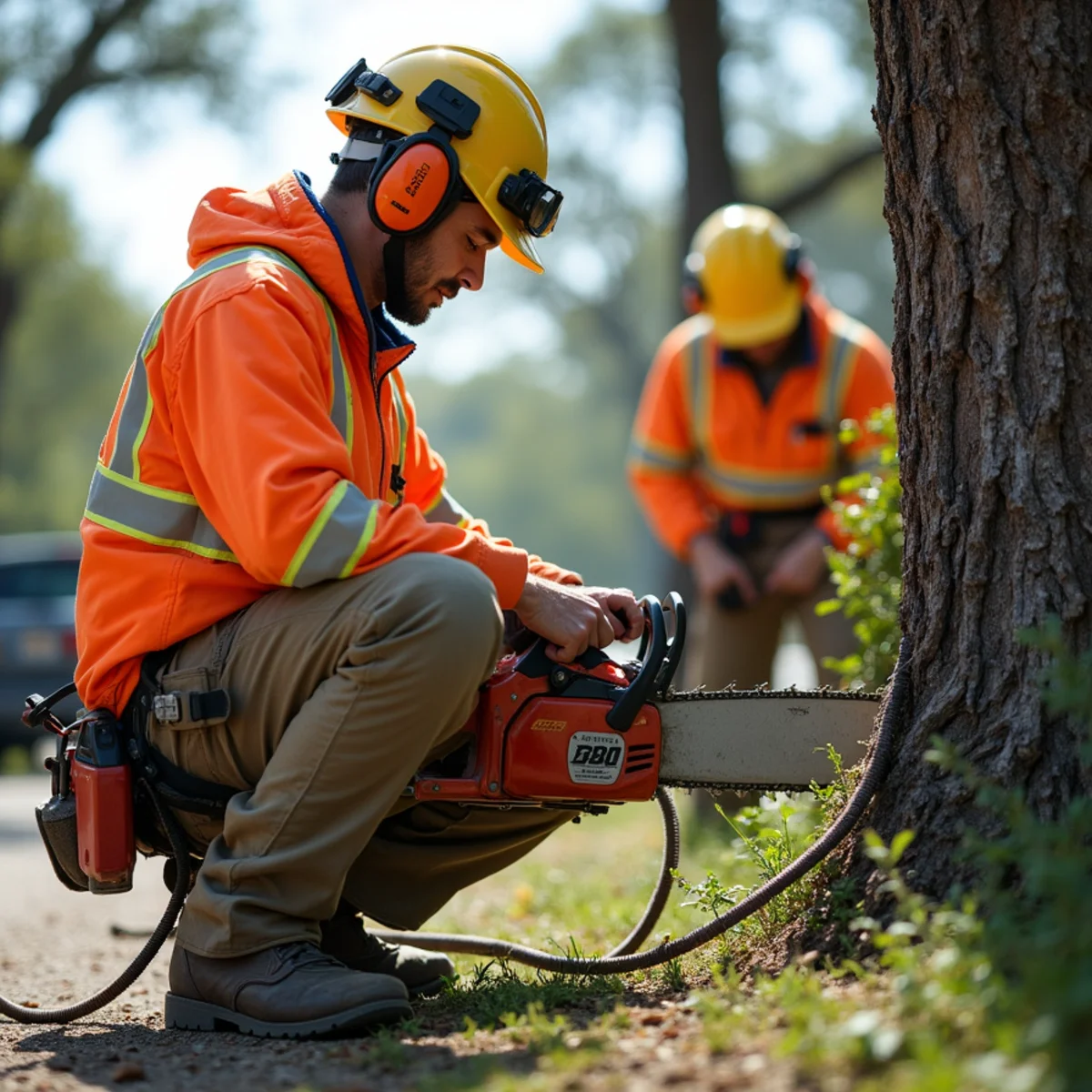 Safety protocols and rigging during Tree Fell on Your House in San Antonio? What to Do in the First Hour