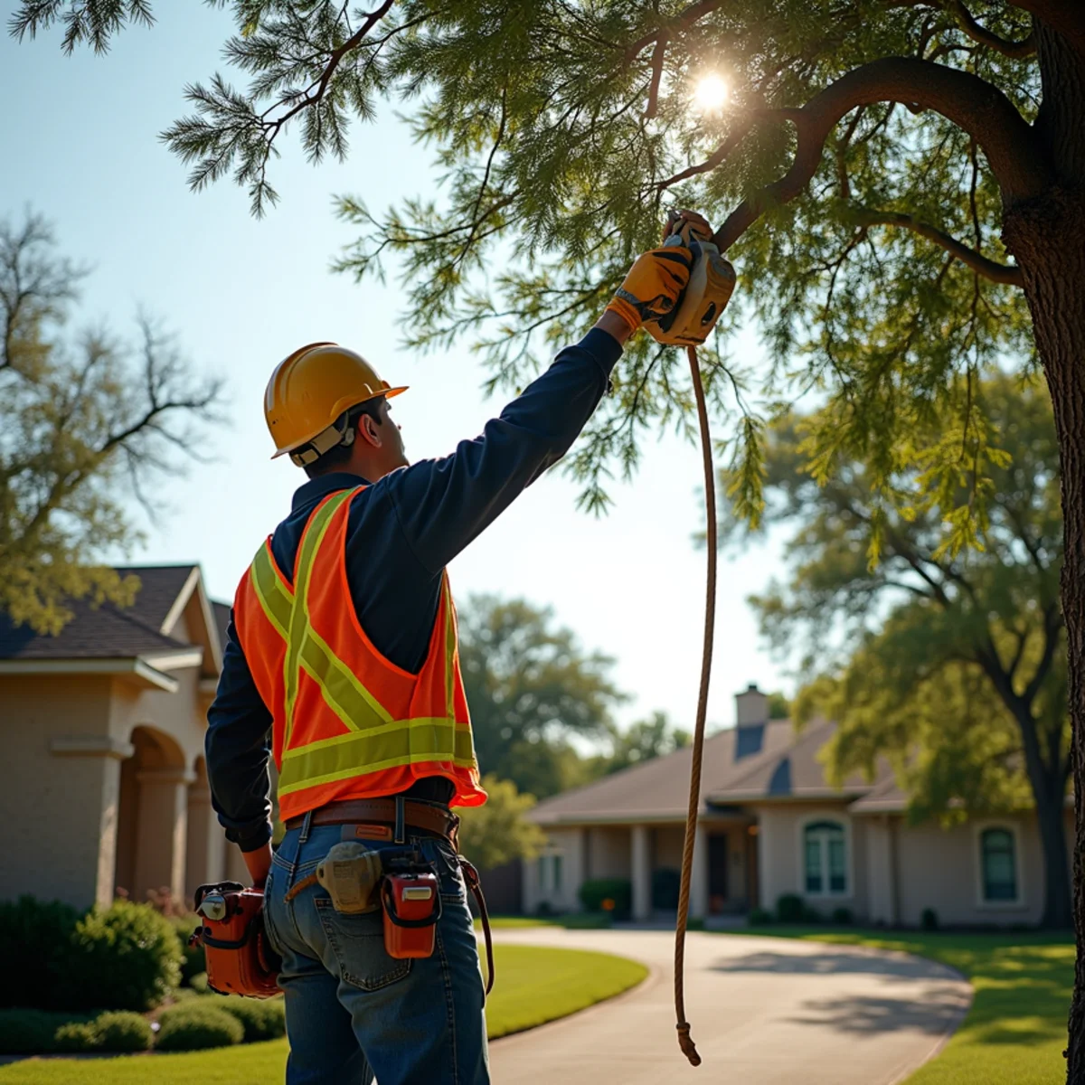 Tree Limb on a Power Line: CPS Energy vs. a Tree Crew - San Antonio tree care guide